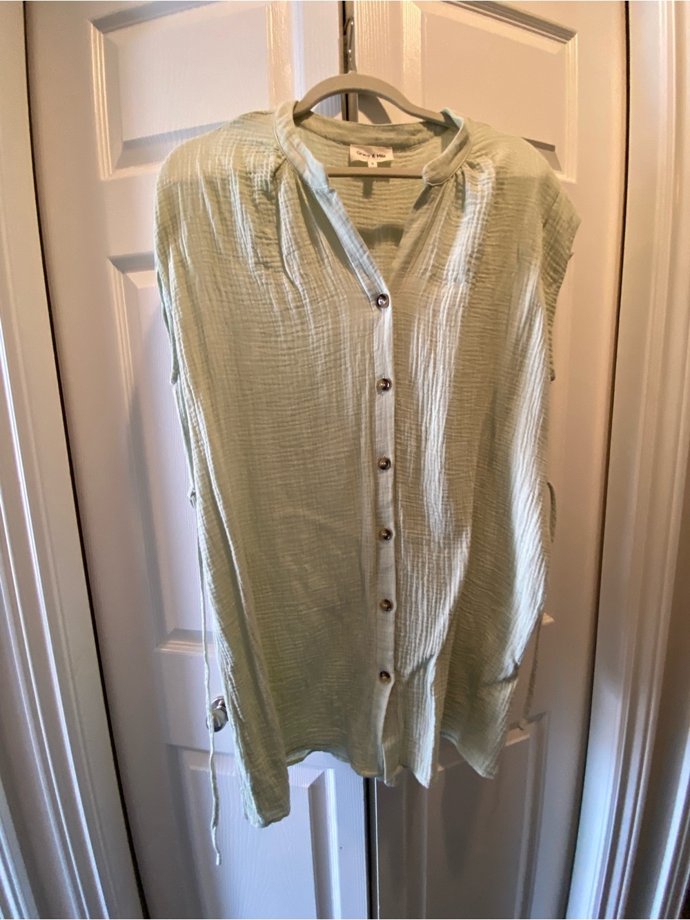Grace & Mila Button-Front Tunic/Dress-NWOT